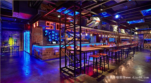 工業(yè)風主題餐廳設(shè)計