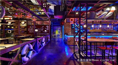 工業(yè)風主題餐廳設(shè)計