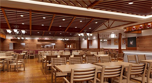 連鎖店白熊咖喱設計(浦東機場店)