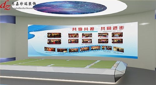 清華創(chuàng)新大廈展廳設計裝修