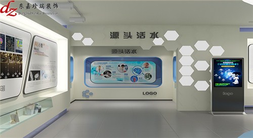 清華創(chuàng)新大廈展廳設計裝修